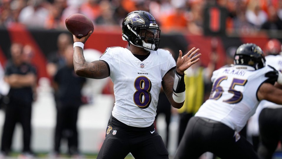 Lamar Jackson and the Ravens made a big improvement offensively from Week 1  to Week 2