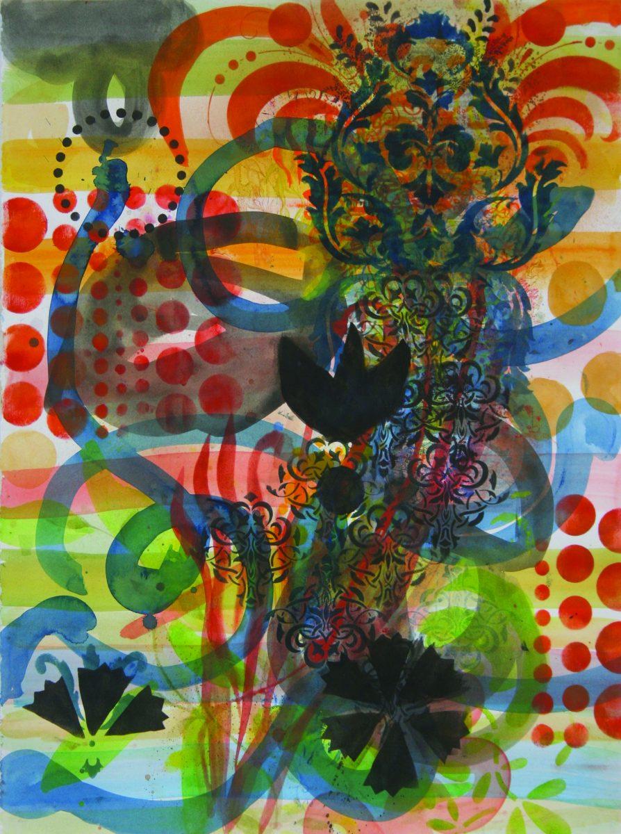 Visiting artist discusses creative process