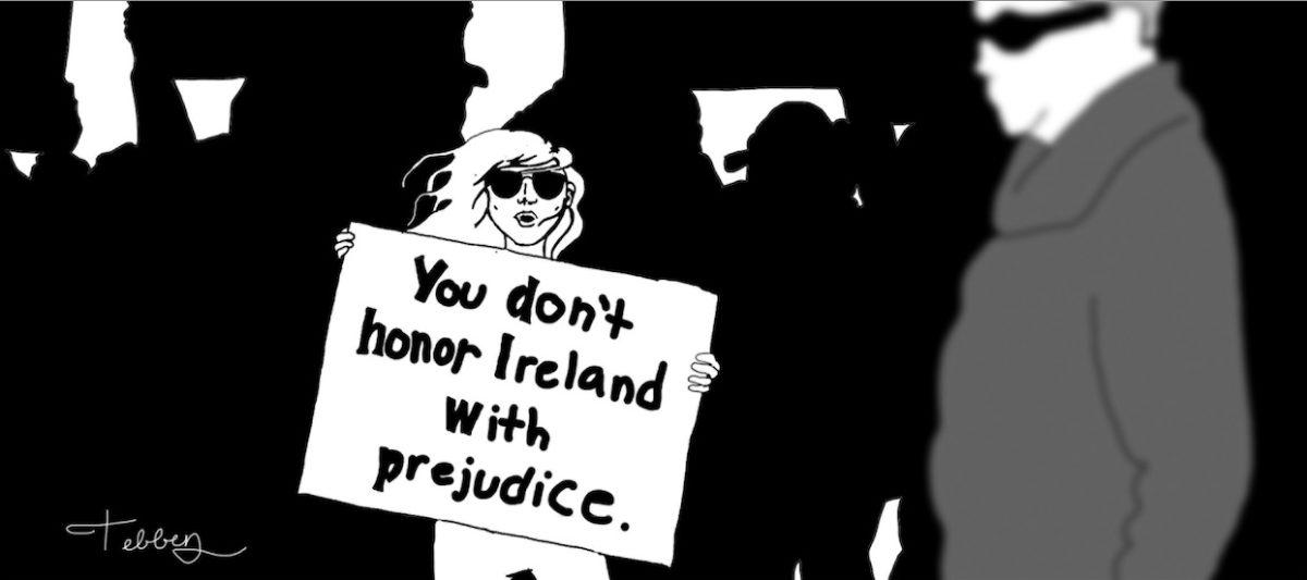 Everyone's Irish - except LGBT supporters