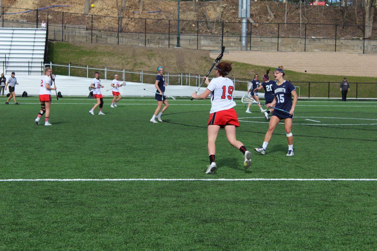 Hellstein's hat trick helps take down Manhattan