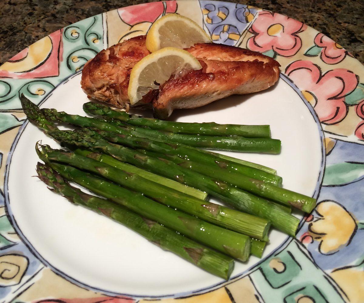 Cooking with Colleen: Lemon Chicken with Asparagus
