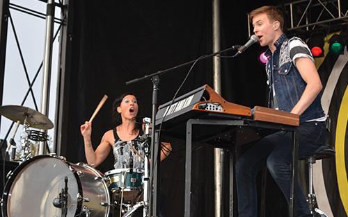 Fairfield entertains alumni and families on campus
