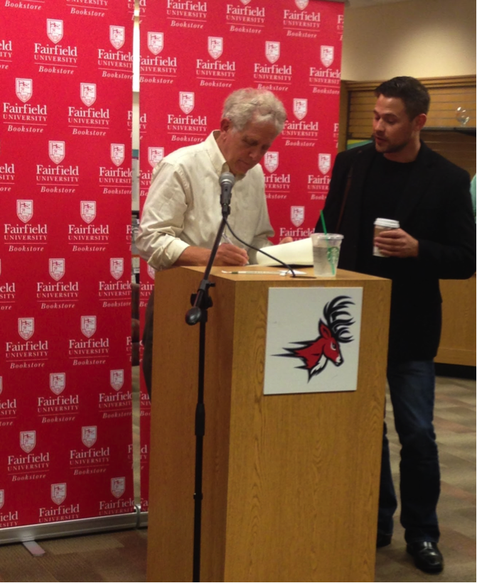 Baron Wormser shares inspirational poetry with Fairfield community