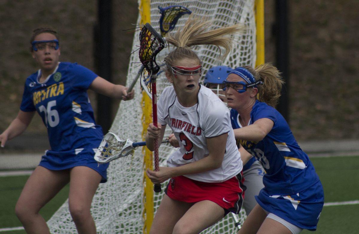 Hellstein's Seven Goals Lead Stags Past Hofstra 19-14