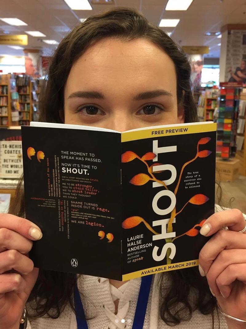 Famous Author to Discuss New Book, "Shout"