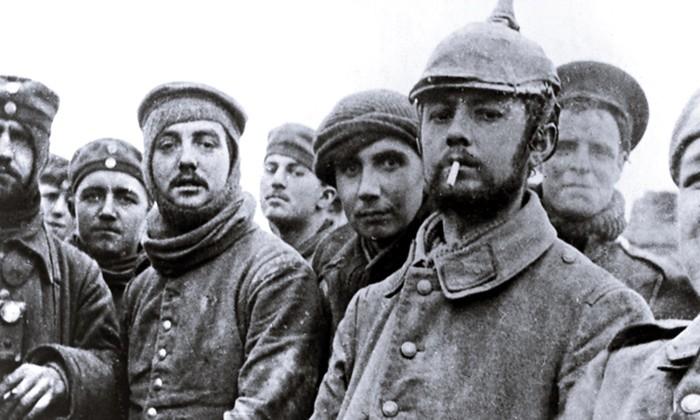 Silent Night on the Belgian Front, December 25th, 1914