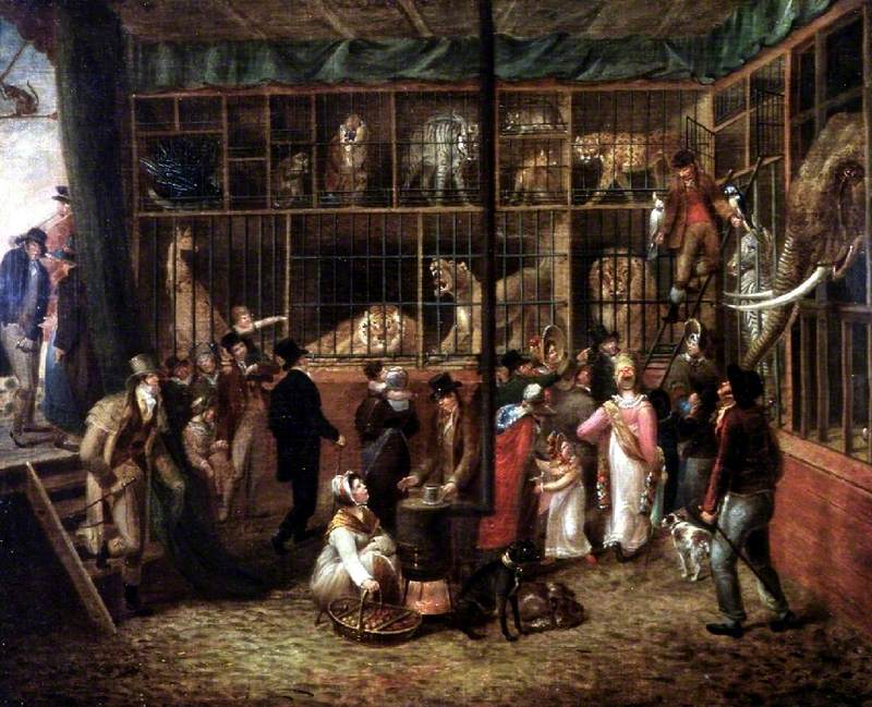 unknown artist; Menagerie; Laing Art Gallery; http://www.artuk.org/artworks/menagerie-36646