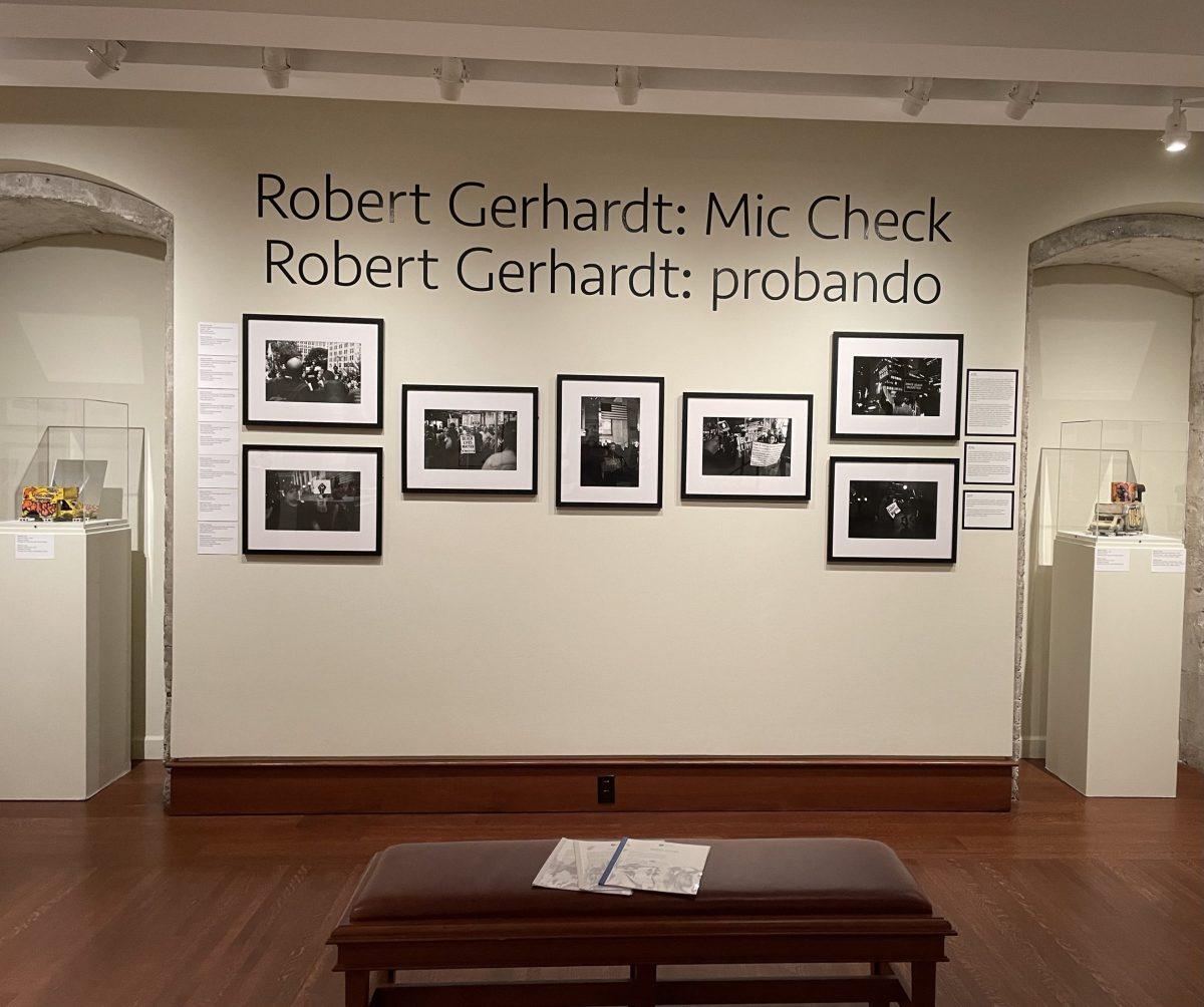 The "Robert Gerhardt: Mic Check" Exhibit Beautifully Captures A Historic Moment