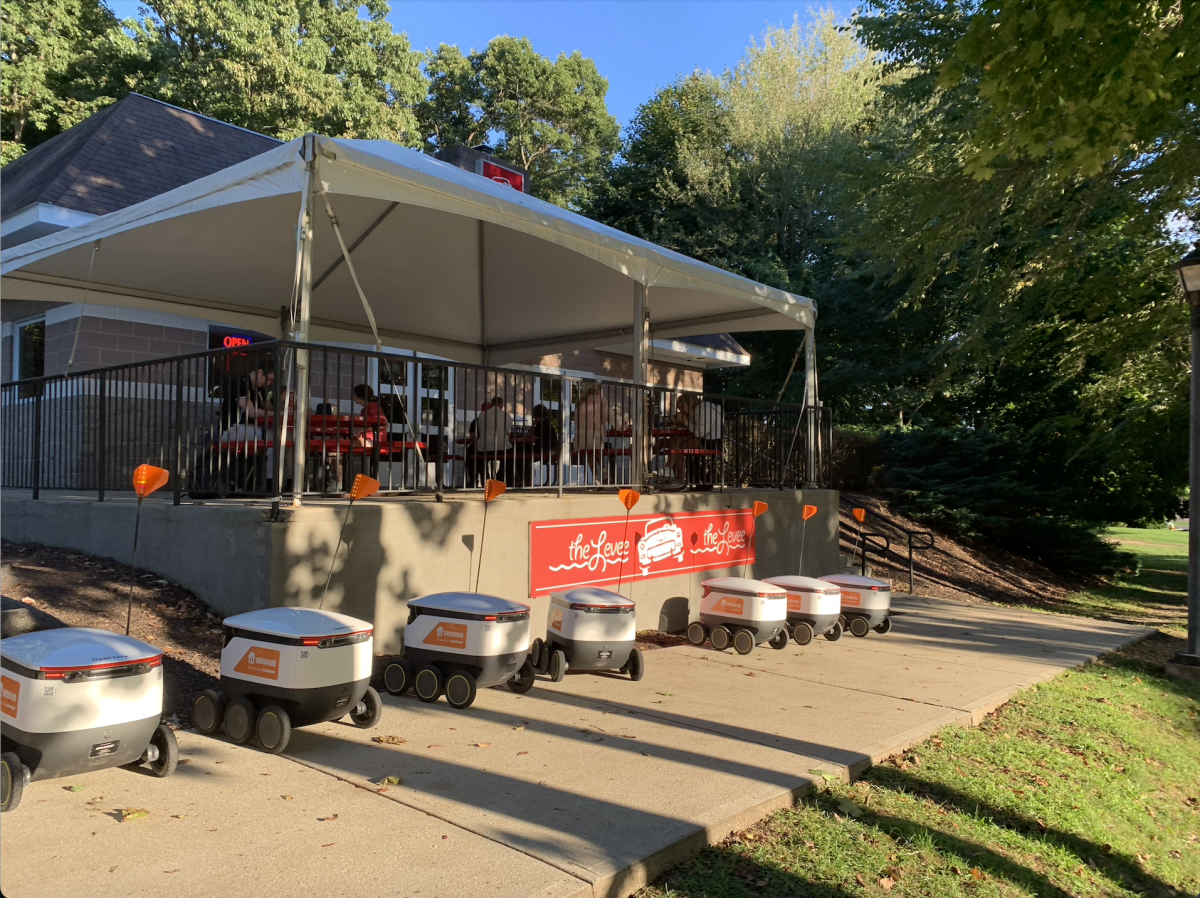 Partnered with Grubhub and Starship Technologies, Fairfield University has brought food delivery robots to campus this fall. 