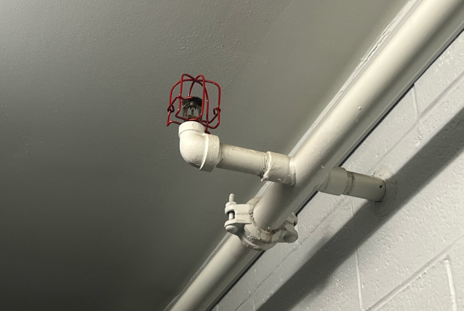 New Sprinkler Cages Added to Loyola Hall