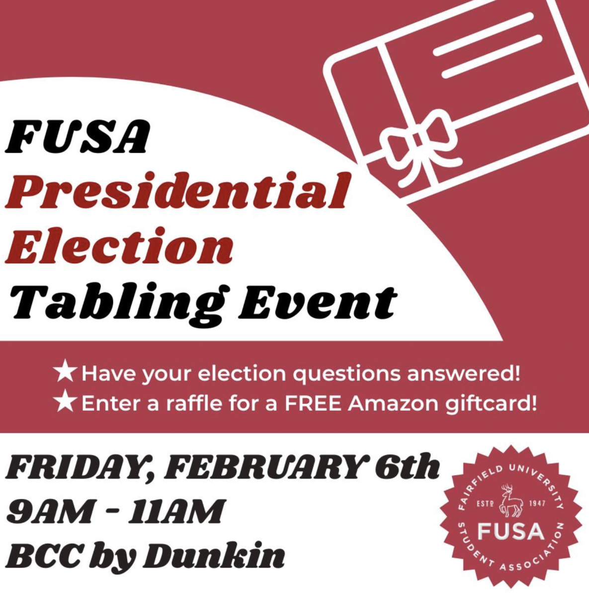Three Pairs Declare Run for FUSA President and VP