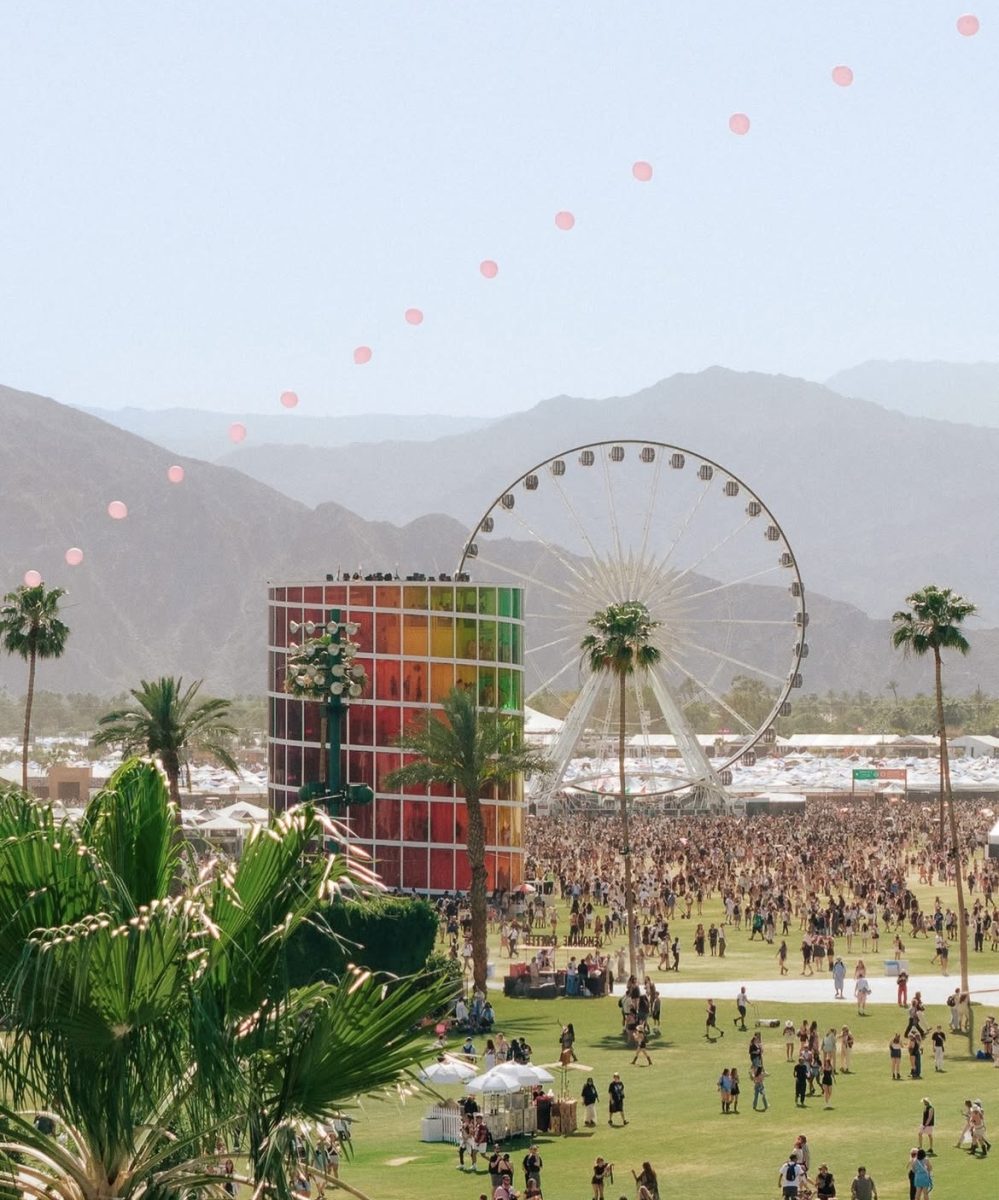 A scenic view of the Coachella music festival. The event has become increasingly popular among influencers. (Photo Courtesy of @Coachella on Instagram)