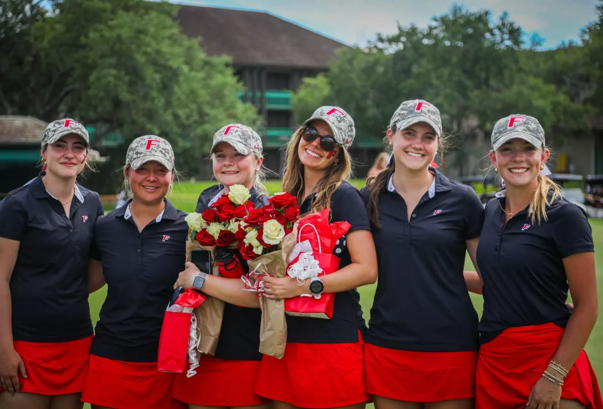 Fairfield women's golf finished in second at the MAAC Championships last weekend, three shots behind champion Quinnipiac. Photo courtesy of fairfieldstags.com